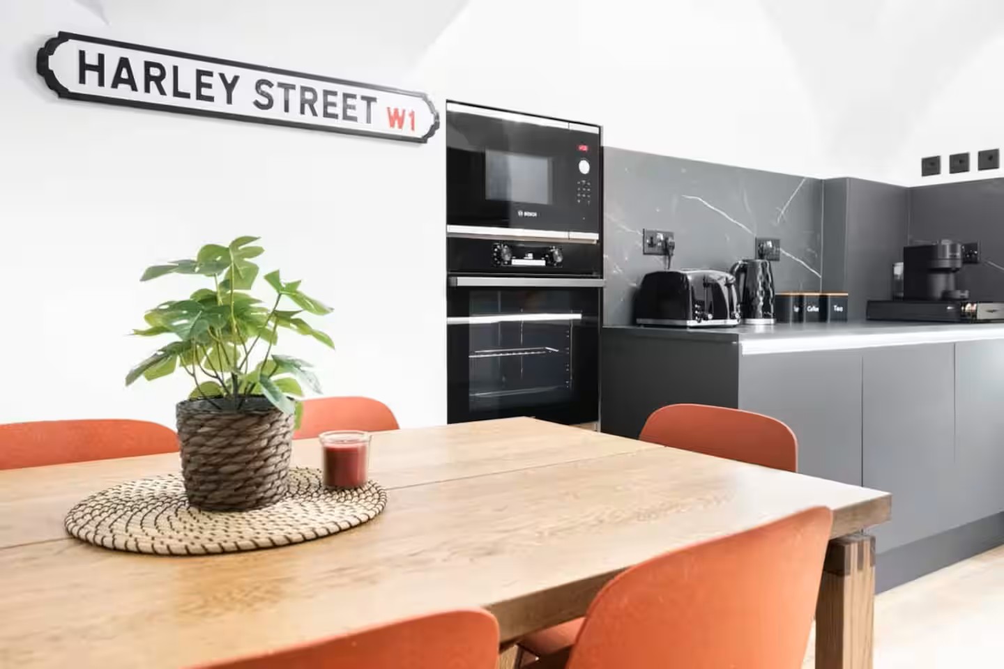 Harley Street medical district in Marylebone, London
